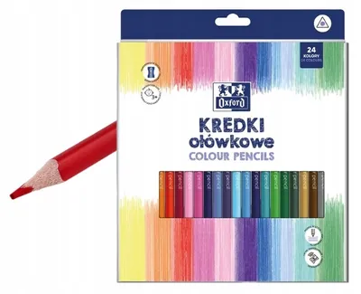 Image de Crayons triangulaires Olo 12 couleurs