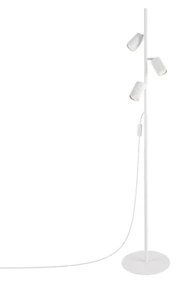 Immagine prodotto di Lampada da terra KARBON 3 bianca 3xGU10 10W in alluminio 155x30x30 cm Sollux Lighting
