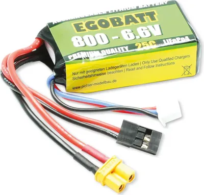 Produktbild von PICHLER LiFe Akku EGOBATT 800 - 6.6V (25C)
