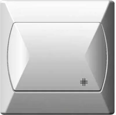Obrázek produktu pro Ospel ŁP-4A/00, Bílá, IP20, 250 V, 10 A, 82 mm, 36 mm