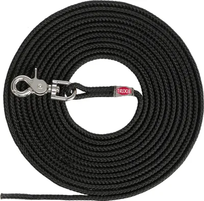 Produktbild von TRIXIE Schleppleine, rund - schwarz - 20 m/ø 6 mm