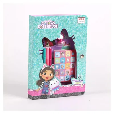 Image de Kit de coloriage « Gabby's Dollhouse » avec pochoir