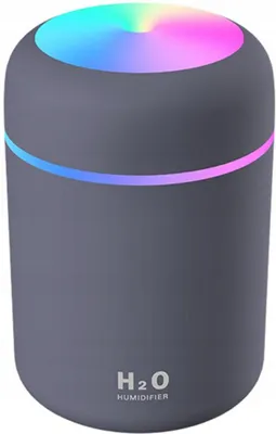 Zdjęcie produktu dla Mini Nawilżacz Powietrza 300 Ml, Aromaterapia, Dyfuzor, Podświetlenie Led Rgb, Przenośny