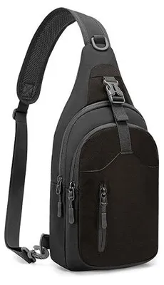 Zdjęcie produktu dla Torba crossbody na klatkę piersiową nylonowa wodoodporna dla mężczyzny
