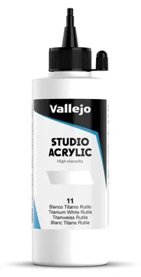 Productafbeelding van Acrylkleur 200 ml, titaniumwit, voor kunstenaars