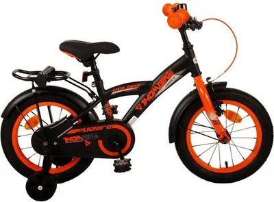 Produktbild von Volare Thombike Kinderfahrrad - Jungen - 14 Zoll - Schwarz Orange