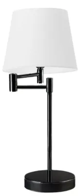 Zdjęcie produktu dla Lampka nocna przegubowa na biurko lampa biurkowa regulowana LED z abażurem stożek JUKON