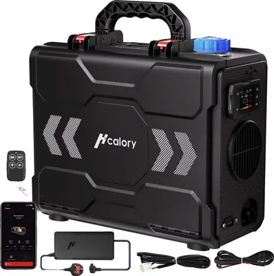 Obrázek produktu pro Dieselový ohřívač vzduchu, výkon 8 kW, dálkové ovládání, TB2S s adaptérem