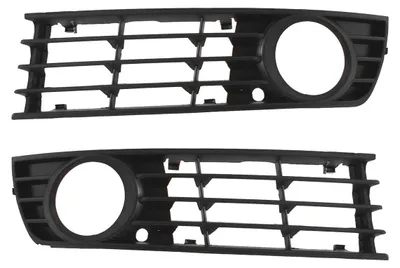 Produktbild von Audi A4 B6 00-04 Kühlergrill im Stoßfänger links + rechts 2-teiliges Set