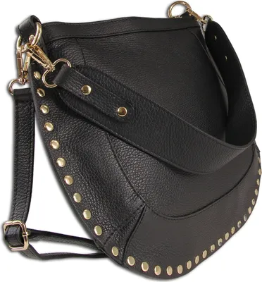 Immagine prodotto di Toscanto borsa a tracolla in pelle borsa a tracolla nera OTTM105SS