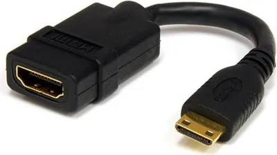 Image de StarTech.com Câble HDMI 13cm haute vitesse - HDMI vers HDMI mini