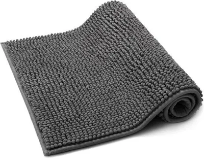 Produktbild von Antislip Badematte, weich, absorberend, 50x80 cm, Anthrazit