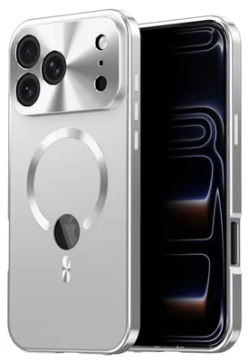 Produktbild von Magsafe Handyhülle + Privacy Hart Schutz Glas für Apple iPhone 18 Pro Max Metall
