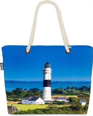 Produktbild von VOID Kampen Strandtasche Shopper 58x38x16cm 23L XXL Einkaufstasche Tasche Reisetasche Beach Bag
