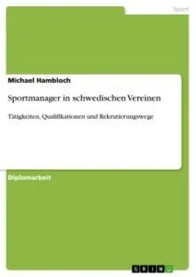 Produktbild von Sportmanager in schwedischen Vereinen