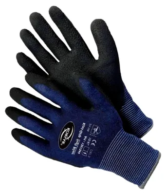 Produktbild von 12 Paar Gartenhandschuhe KORI-GRIP-SOFT-BLAU Größe 8(M)