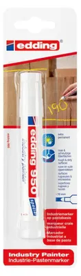 Zdjęcie produktu dla edding 950 przemysłowy marker w paście biały (opakowanie blister 1 szt.)