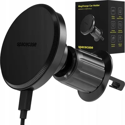 Image de Spacecase support voiture MagCharge WM11B noir
