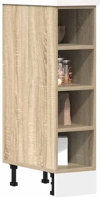 Produktbild von Möbel Unterschrank Sonoma-Eiche 20x44,5x81,5 cm Holzwerkstoff - Küchenschränke &30113
