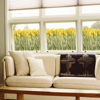 Produktbild von Dekorative Wandaufkleber, selbstklebend, Irisblüten