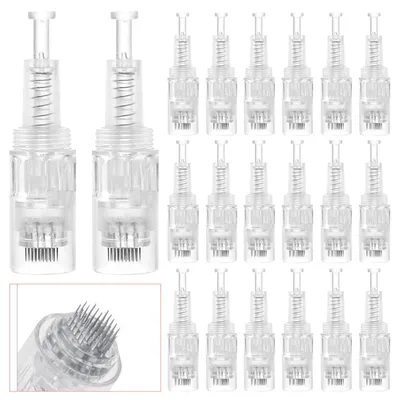 Produktbild von Cool-i® 20 Stück Mikromassage-Nadelmodule – 36 Pins, einzeln steril verpackt, kompatibel mit Cool-i®V2 Hautpflegegeräten