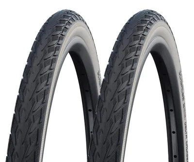 Produktbild von Schwalbe 37-590 DeltaCruiser Plus Active PunctureGuard E-25 Draht Green Compound whitewall-