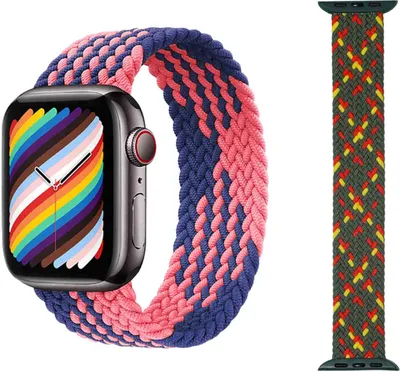 Obrázek produktu pro Pro Apple Watch Series 1 + 2 Ultra 49mm 9 / 8 / 7 45 / 6 SE 5 4 44 / 3 2 1 42mm náhradní nylonový řemínek k hodinkám