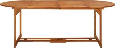 Produktbild von vidaXL Garten-Esstisch 220x90x75 cm Massivholz Akazie