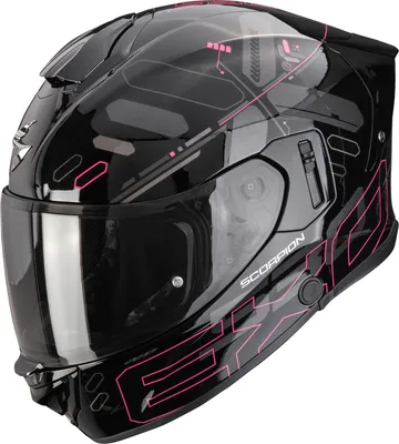 Obrázek produktu pro Scorpion EXO 530 Air Fond schwarz-rosa XXS