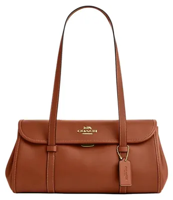 Productafbeelding van Dameshandtas Coach Bridget, model met klep, kleur: bruin