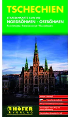 Immagine prodotto di Tschechien CS002/Nord- u. Ostböhmen 1:200 000