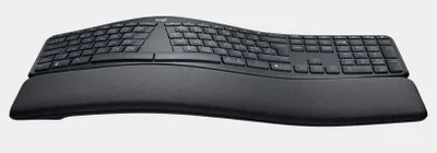 Produktbild von Logitech ERGO K860, Volle Größe (100%), Kabellos, RF Wireless + Bluetooth, Halbmechanischer Schlüsselschalter, QWERTY, Graphit