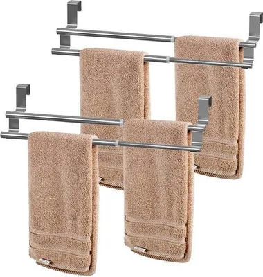 Produktbild von Teleskopischer Handtuchhalter Edelstahl silber