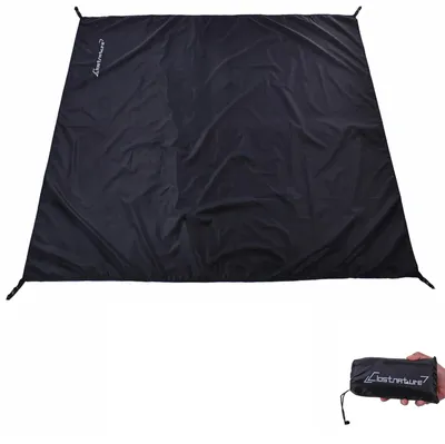 Produktbild von Campingbodenplane Zeltunterlage Zeltplane - Wasserdicht - 220 x 150 cm - 280 g - Für Zelt und Camping