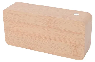 Obrázok produktu pre Digitálny drevený budík s LED displejom – multifunkčný s funkciami času, dátumu a teploty pre domácnosť, kanceláriu a cestovanie