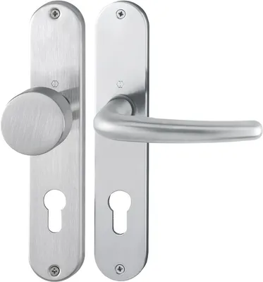 Immagine prodotto di HOPPE Set di rosette lunghe Den.E58/302/1310Z VA F69 PZ 72mm DIN L/R - 2821013