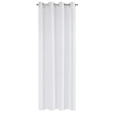 Produktbild von EUROFIRANY | Vorhang - 140 x 250 cm - weiße Gardine - Glatt