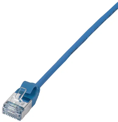 Productafbeelding van LogiLink Professionele CQ9056S LogiLink patchkabel, ultraflexibel, Cat. 6A, U/FTP, 2,0 meter, blauw