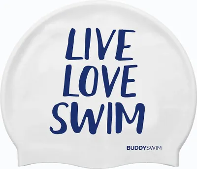 Immagine prodotto di Buddyswim Lls Cuffia da bagno Bianca  Bianca Taglia unica
