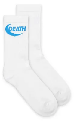 Imagen del producto de Calcetines altos blancos "The Dudes Death"
