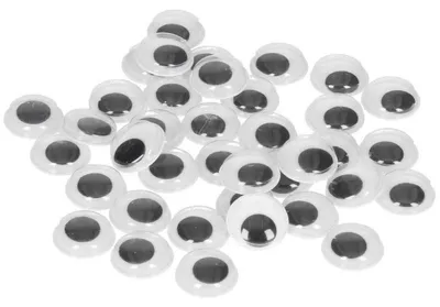 Produktbild von Selbstklebende Augen, 14 mm, 60 Stück