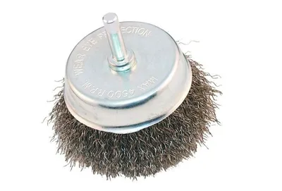 Image de Brosse en acier rotative, 6 x 65 mm
