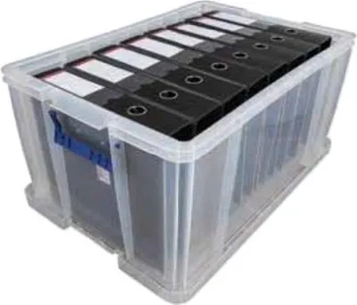 Immagine prodotto di Fellowes7731001 Contenitore Fellowes ProStore, 70 litri, trasparente