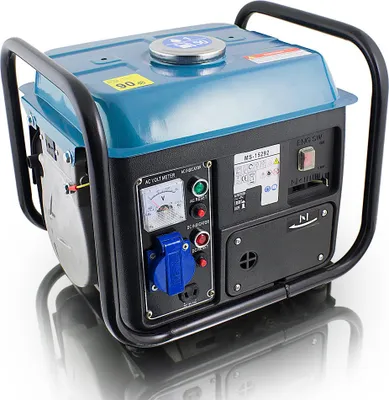 Produktbild von Bituxx Stromerzeuger 850W Benzinbetrieben Grau MS-15292