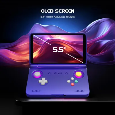 Productafbeelding van Handheld Game Console - 5.5 Inch AMOLED Scherm - 8 GB RAM - 128 GB Opslag - Android Spellen