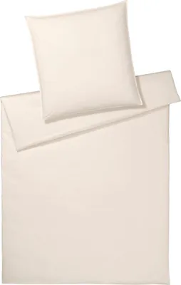 Produktbild von elegante Bettwäsche-Garnitur Washed Baumwolle Crisp Farbe peach Größe 155x220+80x80