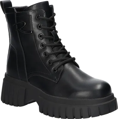 Produktbild von Damen Winterstiefeletten American Club Rh164, Winterschuhe isoliert, gefuettert mit Reissverschluss rutschfest Schwarz 41
