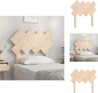 Immagine prodotto di vidaXL Testiera 92x3x81 cm in legno di pino massiccio - Testate e piedi