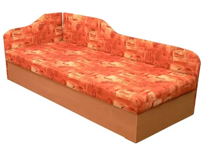 Obrázek produktu pro MOB, Jednolůžko 80 cm - Eda 4/2 (s pružinovou matrací) (L)