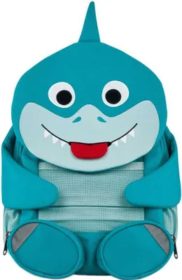 Produktbild von Affenzahn Hai-rucksack Blau Blau One Size